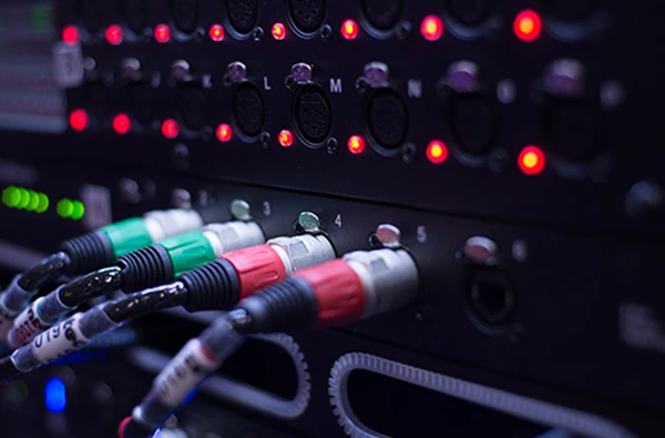 Professional sound system equipment installed in a Delray Beach, FL home, delivering exceptional audio quality and tailored entertainment experiences.