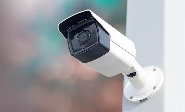 Home security camera system outdoor setup with high-resolution night vision in Stuart FL.