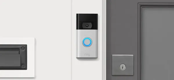 Night vision Ring camera installation enhancing property safety in Fort Lauderdale FL.