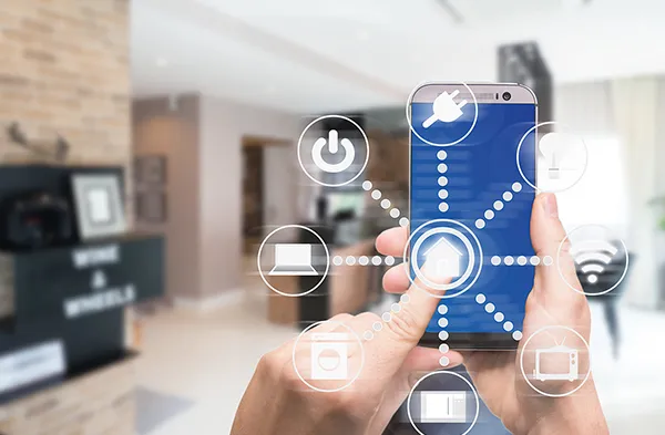 Professional smart home setup and installation with mobile app control in Stuart FL.