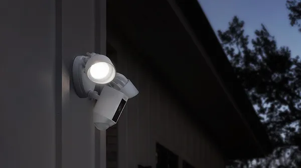 Smart lighting sensor setup providing automated outdoor lighting control in Delray Beach FL.