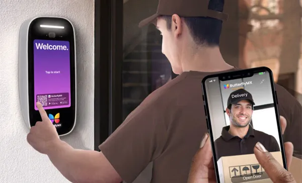 Video intercom setup service with real-time visitor monitoring in Stuart FL home.