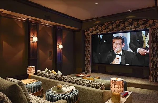 Wireless home theater installation with surround sound and high-definition video performance in Fort Lauderdale FL.